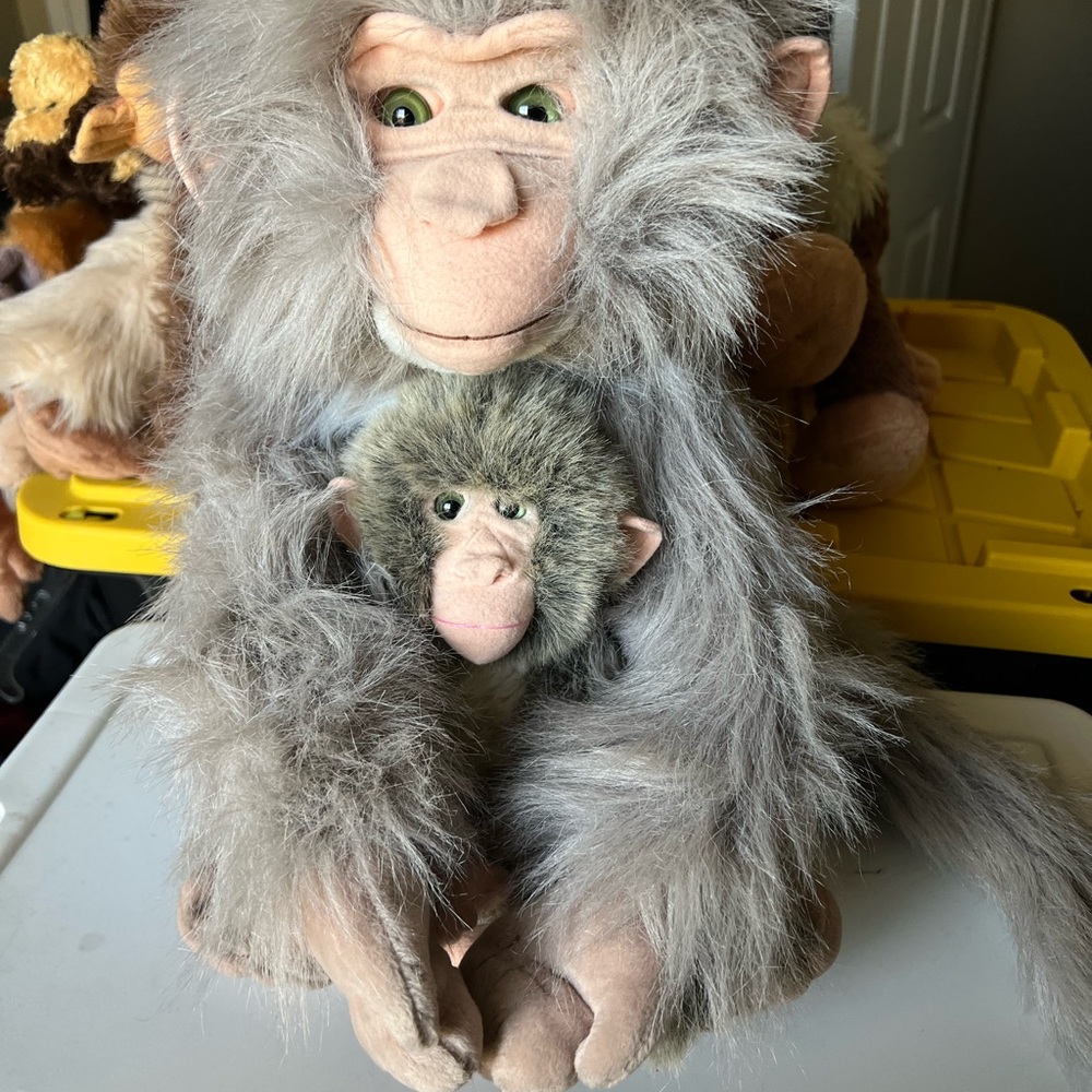 Discovery Channel Snow Monkey plush